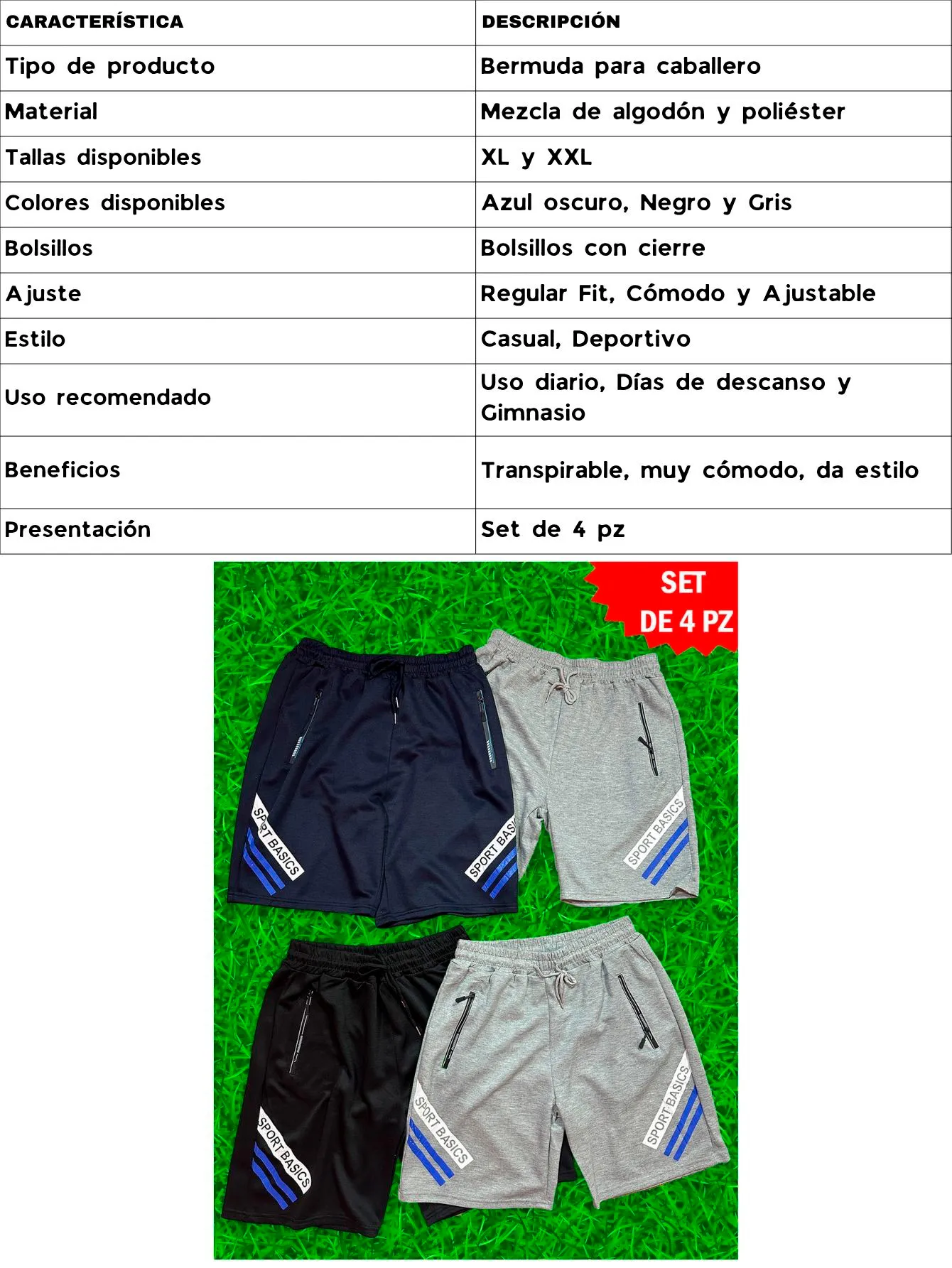 BXH111 KIT DE 4 2300